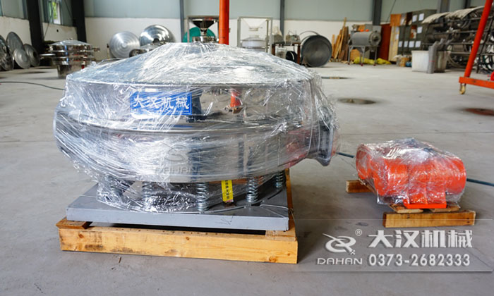 直排式振动筛发货包装